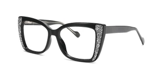 Black Eyeglasses 00695A
