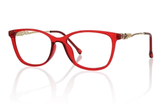 red Eyeglasses