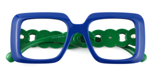 blue Eyeglasses