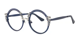 Blue Eyeglasses 01464B