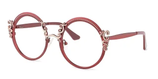 Red Eyeglasses 01464E