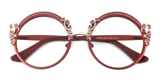 red Eyeglasses