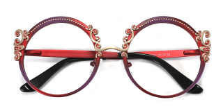 red_purple Eyeglasses