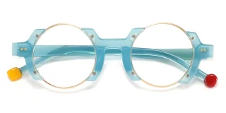 blue Eyeglasses
