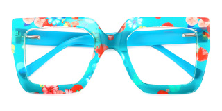 blue Eyeglasses