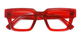 red Eyeglasses