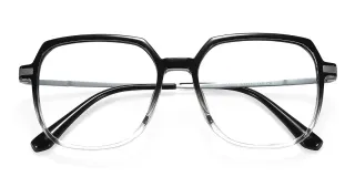 black_clear Eyeglasses