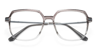grey_clear Eyeglasses