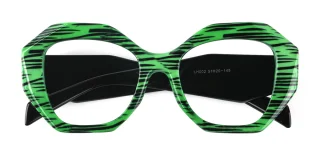 green Eyeglasses