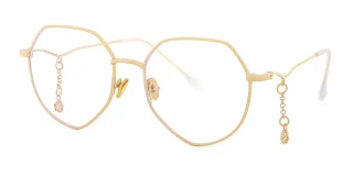 Gold Eyeglasses 03908B