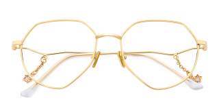 gold Eyeglasses