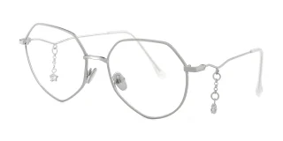 Silver Eyeglasses 03908D