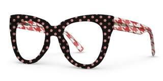black_red Eyeglasses