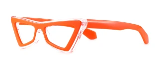 Orange Eyeglasses 04235B