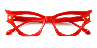 red Eyeglasses