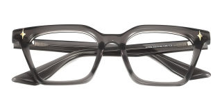 grey Eyeglasses