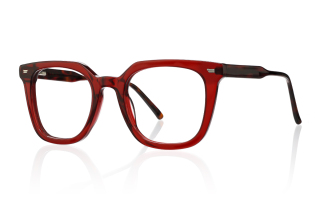red Eyeglasses