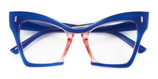 blue Eyeglasses