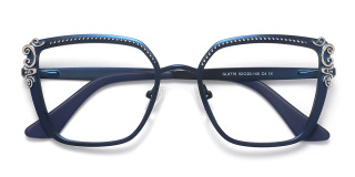 blue Eyeglasses