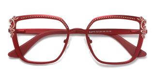 red Eyeglasses