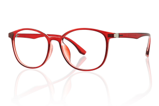 red Eyeglasses