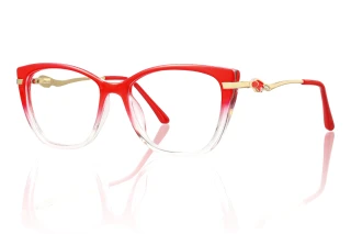 red Eyeglasses