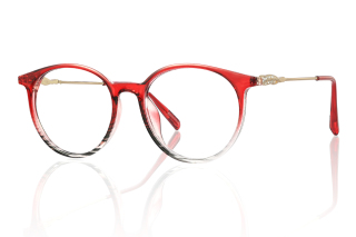 red Eyeglasses