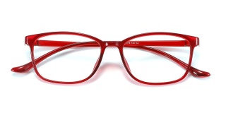 red Eyeglasses