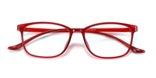 red Eyeglasses