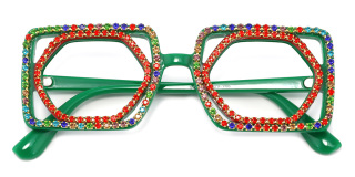 green Eyeglasses