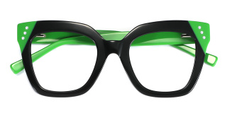 green Eyeglasses