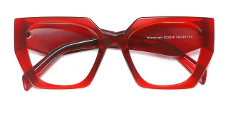 red Eyeglasses