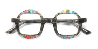 grey Eyeglasses