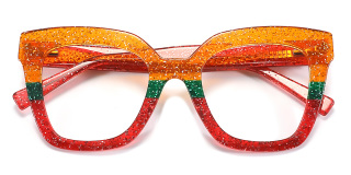 orange_red Eyeglasses