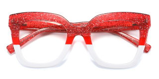 red Eyeglasses