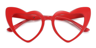red Eyeglasses