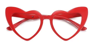 red Eyeglasses