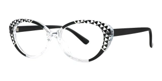 Black Eyeglasses 12673A