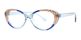 Blue Eyeglasses 12673B
