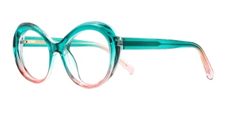 Green Eyeglasses 12681B