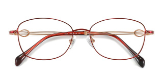 red Eyeglasses
