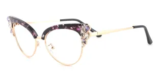 Purple Eyeglasses 12770C