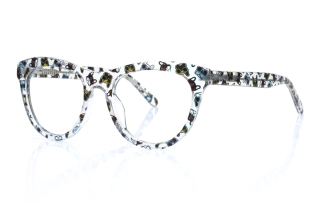 black_clear Eyeglasses