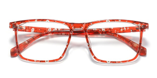 red Eyeglasses