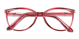 red Eyeglasses