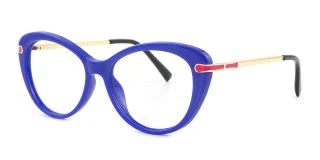 Blue Eyeglasses 13743B
