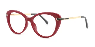 Red Eyeglasses 13743D