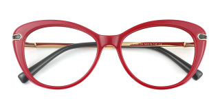 red Eyeglasses
