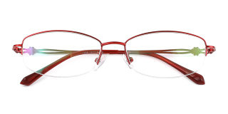 red Eyeglasses