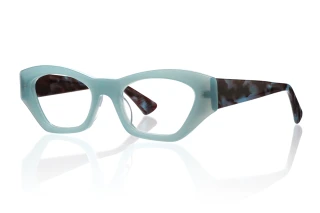 green_floral Eyeglasses